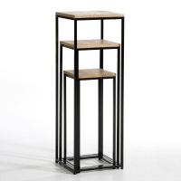 Набор Из 3 подставок Gisel комплект из 3 черный AM.PM  фото, kupilegko.ru